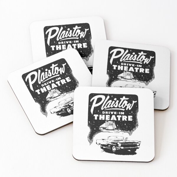 Item preview, Plaistow Drive-In 1960 Black and White designed and sold by Atomic Anachronism Art!.