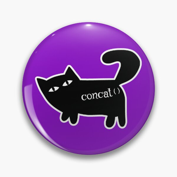 Item preview, Black Cat Concat Butthole Sticker: A Quirky and Playful design for Software Developers and Programmers designed and sold by hitechmom.