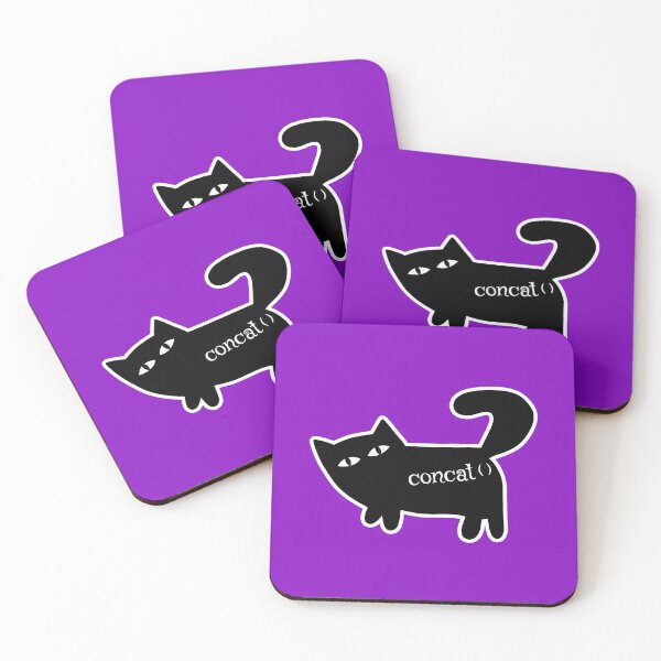 Item preview, Black Cat Concat Butthole Sticker: A Quirky and Playful design for Software Developers and Programmers designed and sold by hitechmom.
