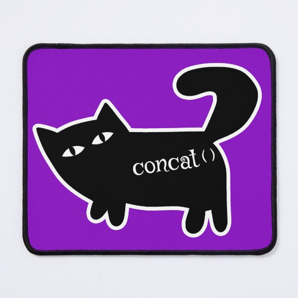 Item preview, Black Cat Concat Butthole Sticker: A Quirky and Playful design for Software Developers and Programmers designed and sold by hitechmom.