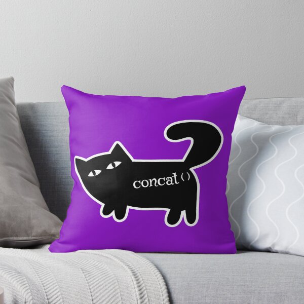 Item preview, Black Cat Concat Butthole Sticker: A Quirky and Playful design for Software Developers and Programmers designed and sold by hitechmom.