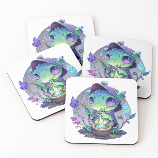 Item preview, Frog Mage Sticker designed and sold by Cute Critters Stickers.