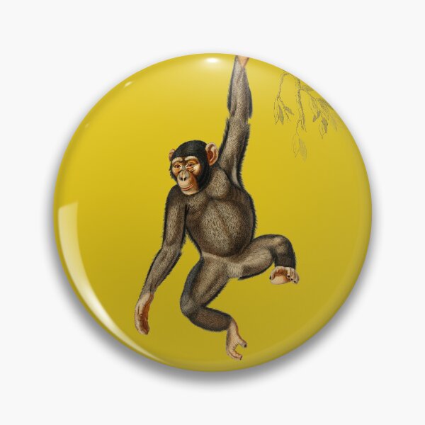 Item preview, A Hanging Chimpanzee Design from artworks by Charles Dessalines  designed and sold by beddreams.