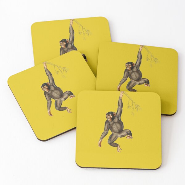 Item preview, A Hanging Chimpanzee Design from artworks by Charles Dessalines  designed and sold by beddreams.