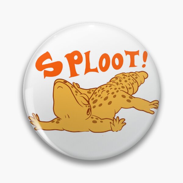 Item preview, Leopard gecko sploot! designed and sold by strawbebehmod.