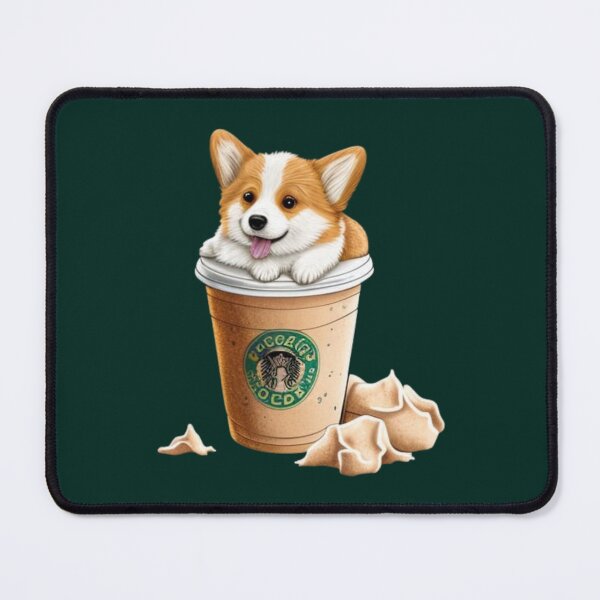 Item preview, Corgi puppuccino cute puppy puppuccino love starbucks                designed and sold by robertclincy.