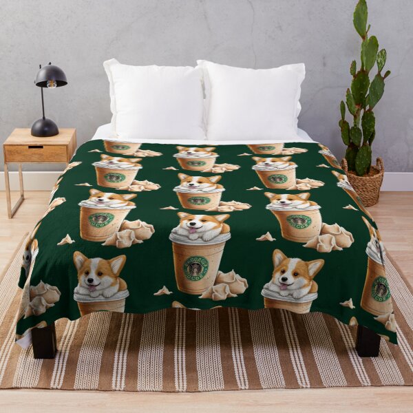 Item preview, Corgi puppuccino cute puppy puppuccino love starbucks                designed and sold by robertclincy.