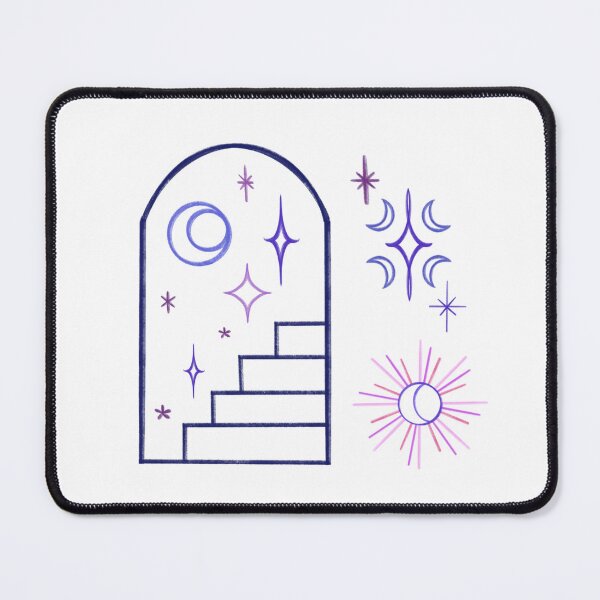 Item preview, Night Sky Arched Stairway designed and sold by clemmentine.