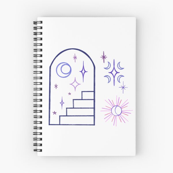 Item preview, Night Sky Arched Stairway designed and sold by clemmentine.