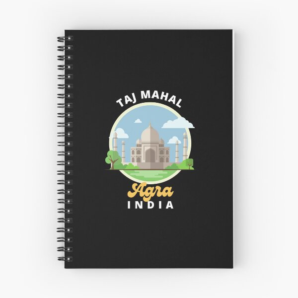 Item preview, Taj mahal agra india - seven wonders of the world black designed and sold by travelforest.