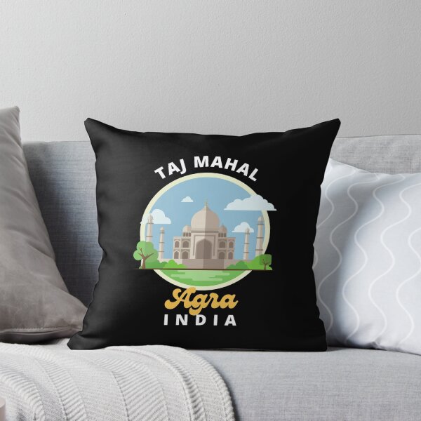Item preview, Taj mahal agra india - seven wonders of the world black designed and sold by travelforest.