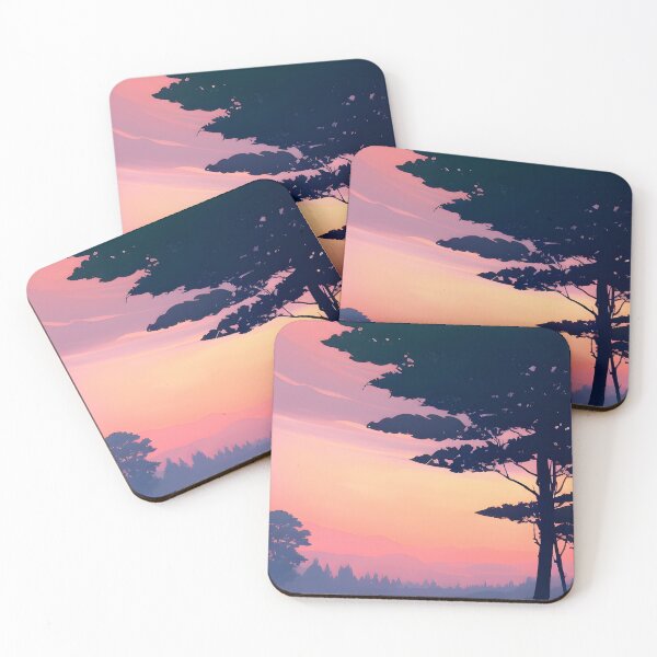 Item preview, Add a Touch of Beauty and Tranquility to Your Life with Our Stunning Minimalist Landscape River View Prints designed and sold by supeart.