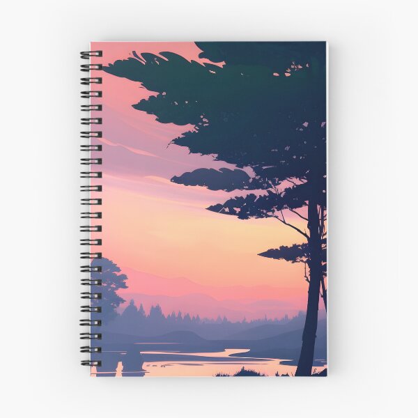 Item preview, Add a Touch of Beauty and Tranquility to Your Life with Our Stunning Minimalist Landscape River View Prints designed and sold by supeart.