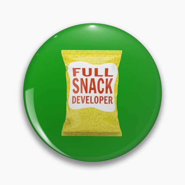 Item preview, Full Snack Developer - Chip Design for Software Developers, Programmers, and Computer Science Majors designed and sold by hitechmom.