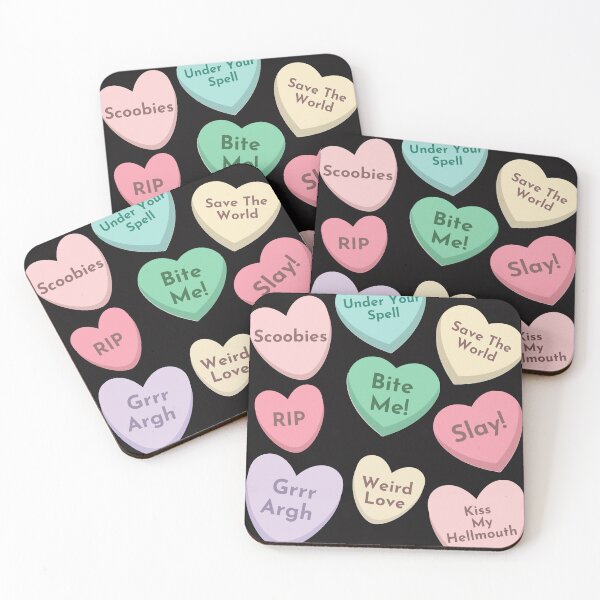 Item preview, Buffy Valentines Candy Conversation Hearts designed and sold by Wearablepsa.