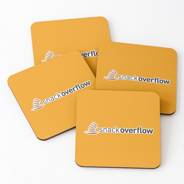 Item preview, Snack overflow - Stack Overflow inspired cookie saucer design for software developers and programmers designed and sold by hitechmom.