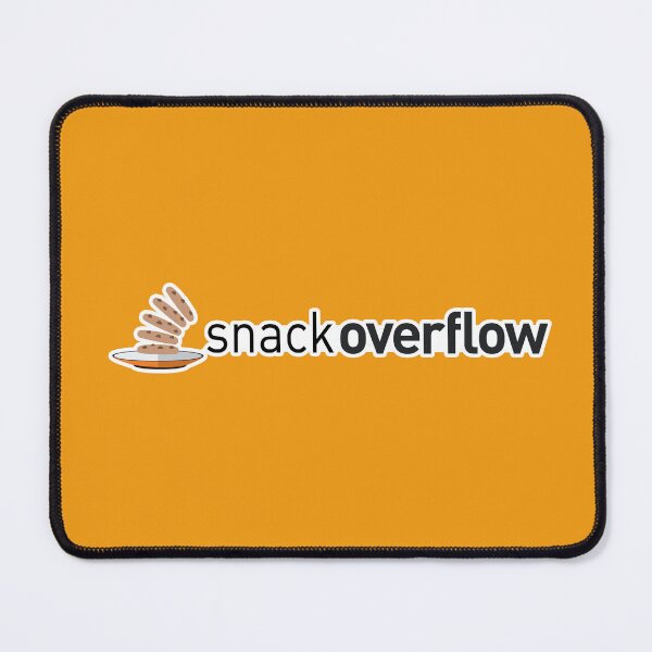 Item preview, Snack overflow - Stack Overflow inspired cookie saucer design for software developers and programmers designed and sold by hitechmom.
