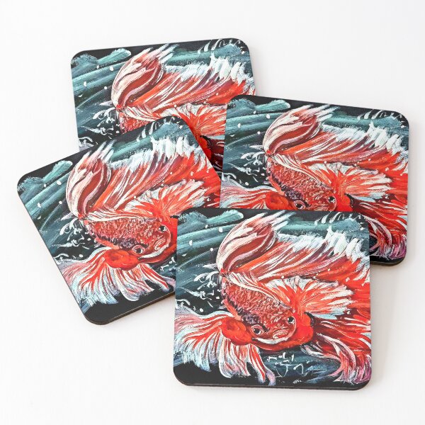 Item preview, Red Beta Fish designed and sold by zenmierlove.