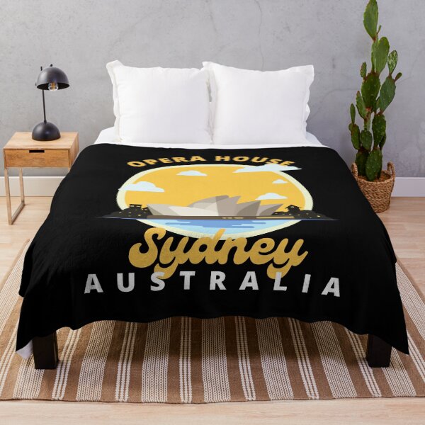 Item preview, Sydney Opera House Australia black designed and sold by travelforest.