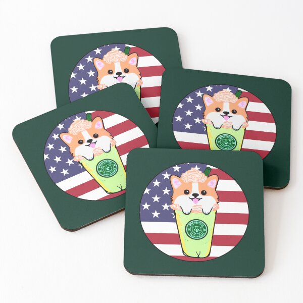 Item preview, Corgi Puppuccino USA  designed and sold by SatterleeKristi.