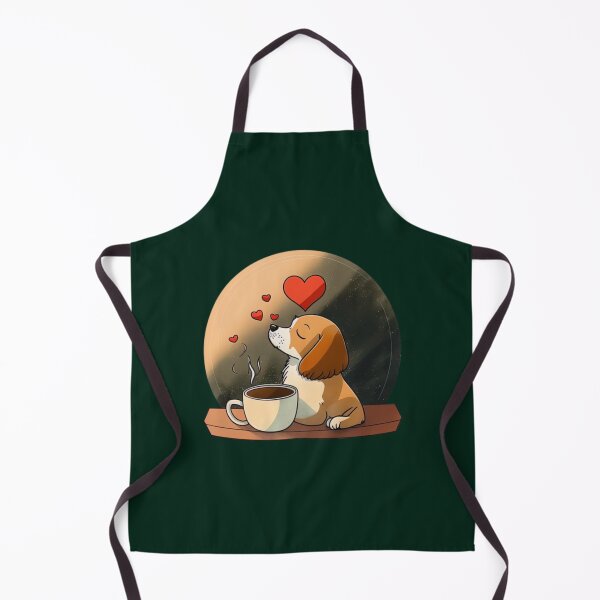 Item preview, Cuppa Love - Cute Dog _amp_ Coffee, Best Valentines   designed and sold by SatterleeKristi.