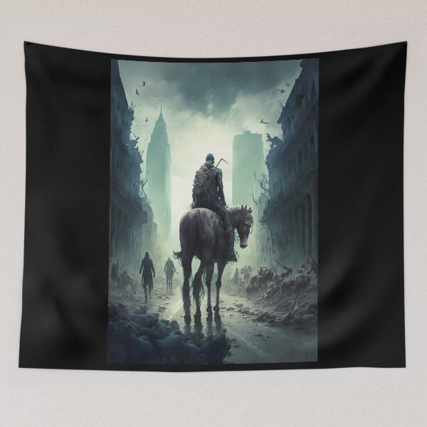 Item preview, Apocalyptic world #1 designed and sold by AI-Dreamshop.