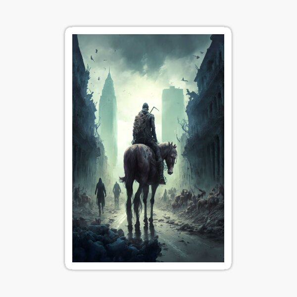 Apocalyptic world #1 Sticker