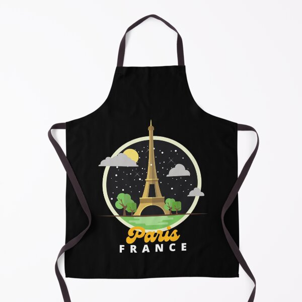 Item preview, Paris France - eiffel tower europe wanderlust black designed and sold by travelforest.