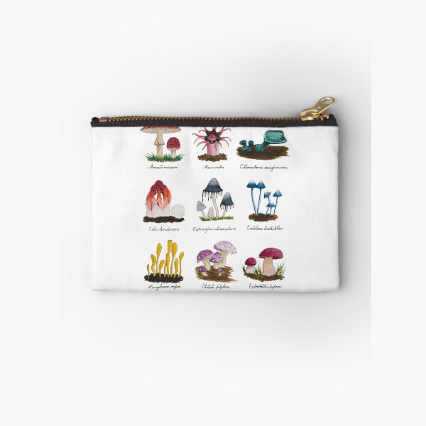 Item preview, Naturalist Fungus Mushroom Collection Watercolour White designed and sold by Nicky Rollings.