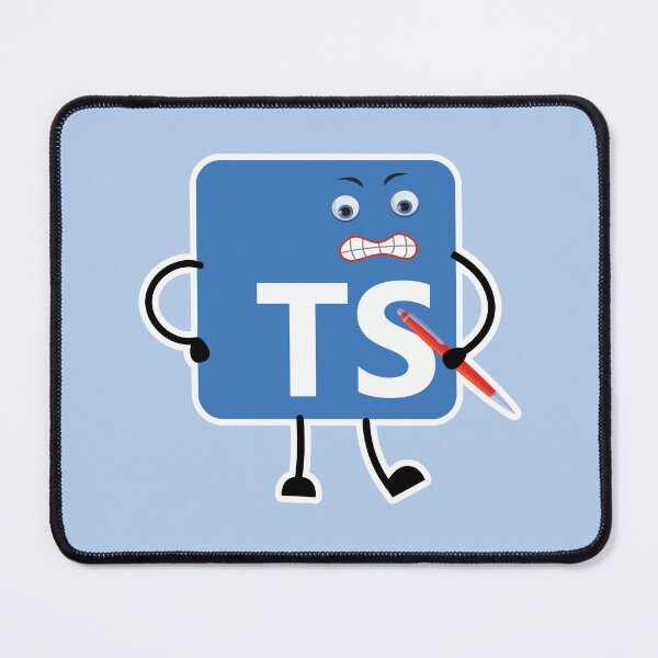 Item preview, Angry Typescript - Type-checking like a boss: The Typescript Enforcer design designed and sold by hitechmom.