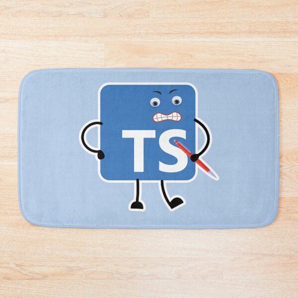 Item preview, Angry Typescript - Type-checking like a boss: The Typescript Enforcer design designed and sold by hitechmom.