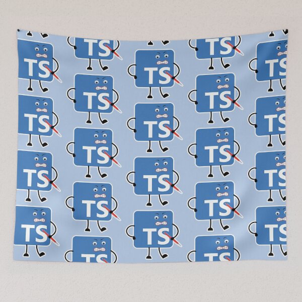 Item preview, Angry Typescript - Type-checking like a boss: The Typescript Enforcer design designed and sold by hitechmom.