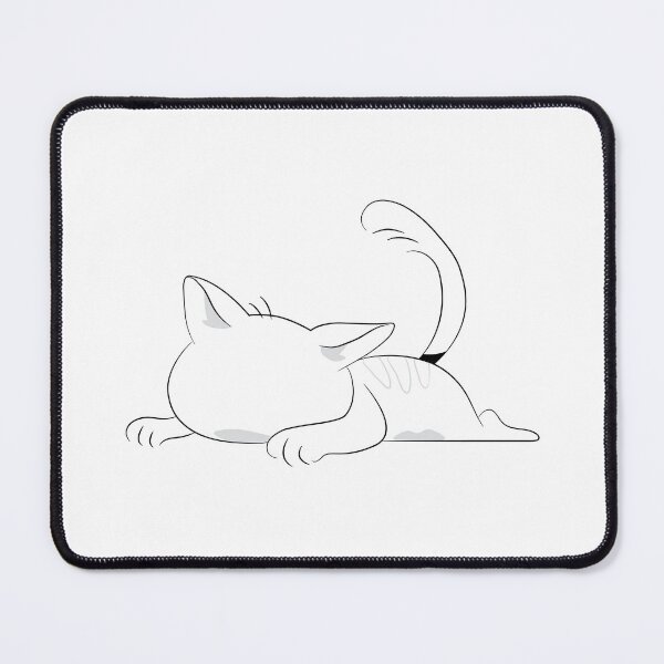 Item preview, Cat laying on the floor designed and sold by Stay-Pawsitive.