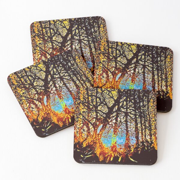 Item preview, Enchanted Golden Forest designed and sold by SoulArtSara.
