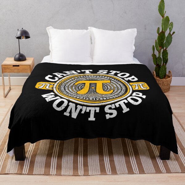 Item preview, Can't Stop Pi Won't Stop Funny Pi Day Math Lover Teacher designed and sold by rifatart.