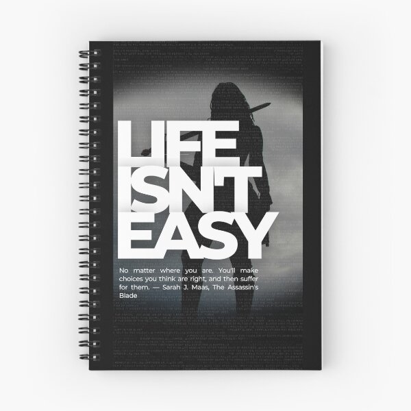 Item preview, Life Isn't Easy  designed and sold by Reverie-Design.