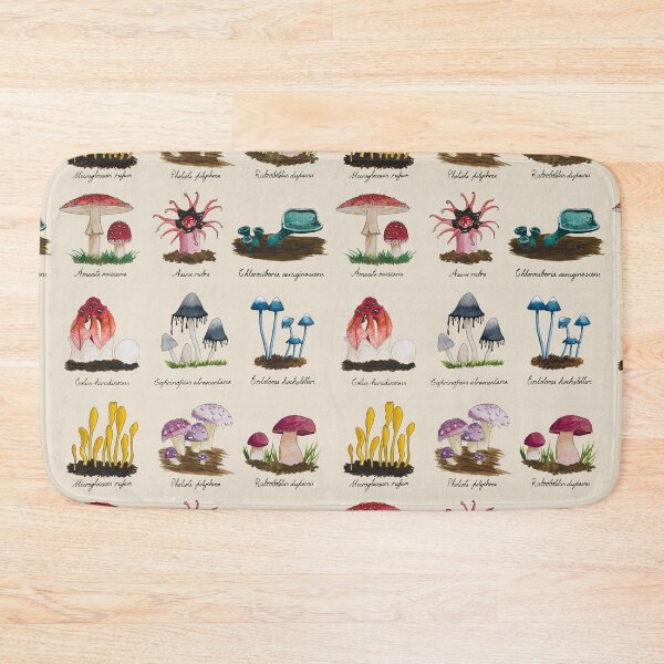 Item preview, Naturalist Fungus Mushroom Collection Watercolour Antique designed and sold by Nicky Rollings.