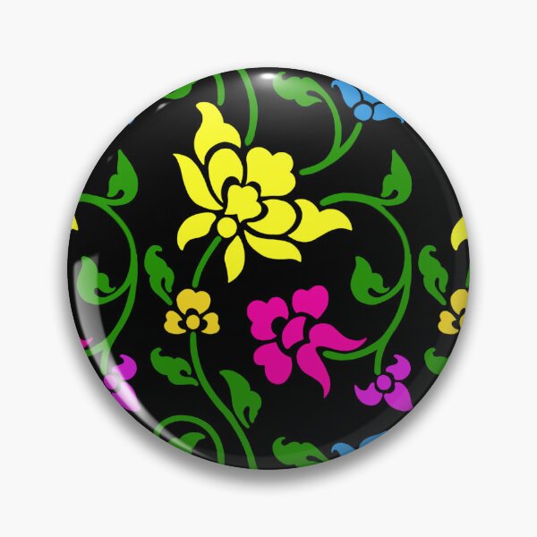 Item preview, Flower plant infinity pattern designed and sold by Charmy Design.