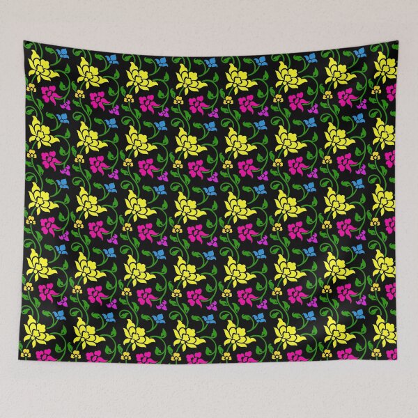 Item preview, Flower plant infinity pattern designed and sold by Charmy Design.
