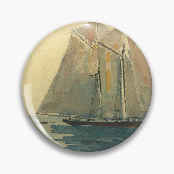 Item preview, HD Schooner by Winslow Homer designed and sold by Go Logo Designs.