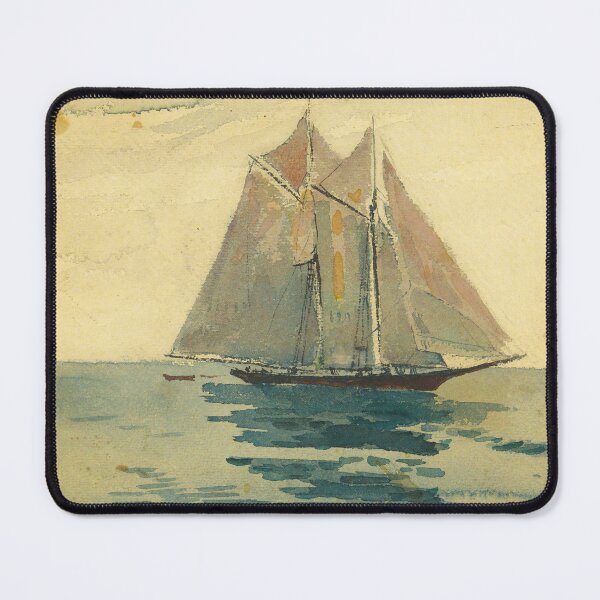 Item preview, HD Schooner by Winslow Homer designed and sold by Go Logo Designs.