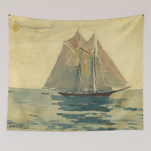 Item preview, HD Schooner by Winslow Homer designed and sold by Go Logo Designs.