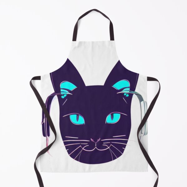 Item preview, Chilling Cat with Head phones designed and sold by SN-Creations.