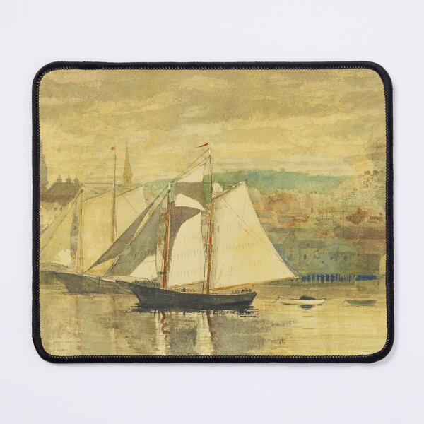 Item preview, HD Schooners and a Waterboat by Winslow Homer designed and sold by Go Logo Designs.