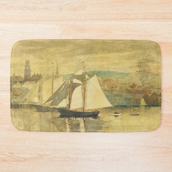 Item preview, HD Schooners and a Waterboat by Winslow Homer designed and sold by Go Logo Designs.