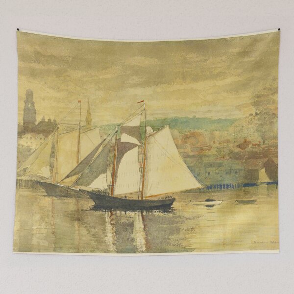 Item preview, HD Schooners and a Waterboat by Winslow Homer designed and sold by Go Logo Designs.