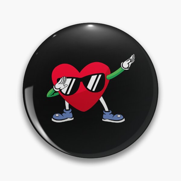 Aperçu de l'œuvre Emoji coeur tamponnant créée et vendue par OrnamentallyYou.