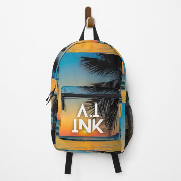 Item preview, A.I INK | Beach Sunset Palm Tree designed and sold by AI-INK.