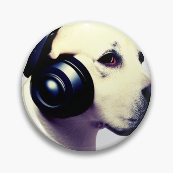 Item preview, Chilling Dog using headphones designed and sold by SN-Creations.