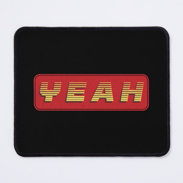 Item preview, Yeah - Vintage Retro Text designed and sold by Whimsical  Thinker.